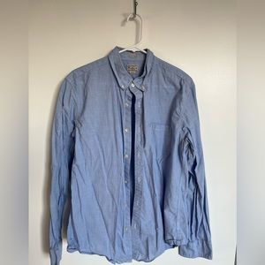 J Crew blue button down